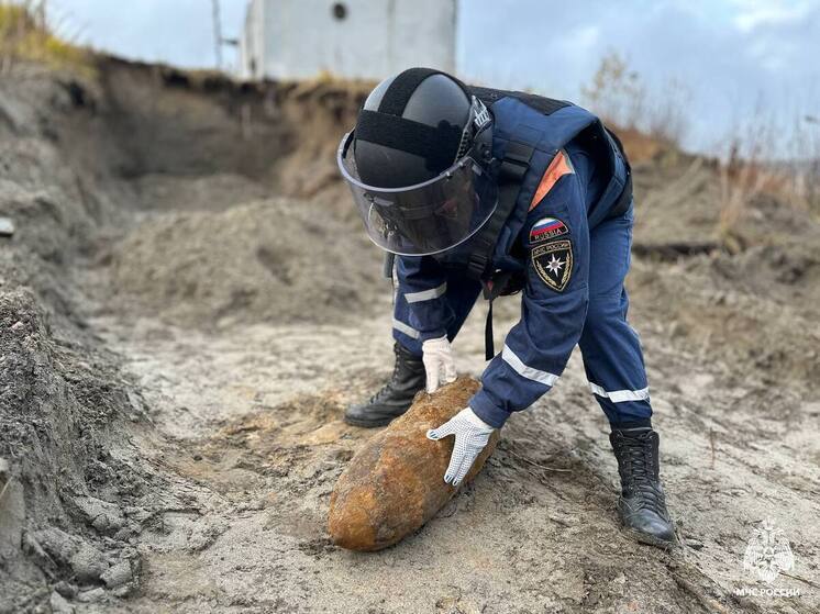 В Мурманском порту нашли и обезвредили немецкую авиабомбу