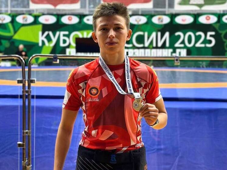 Забайкалка завоевала серебряную медаль на Кубке России по спортивной борьбе