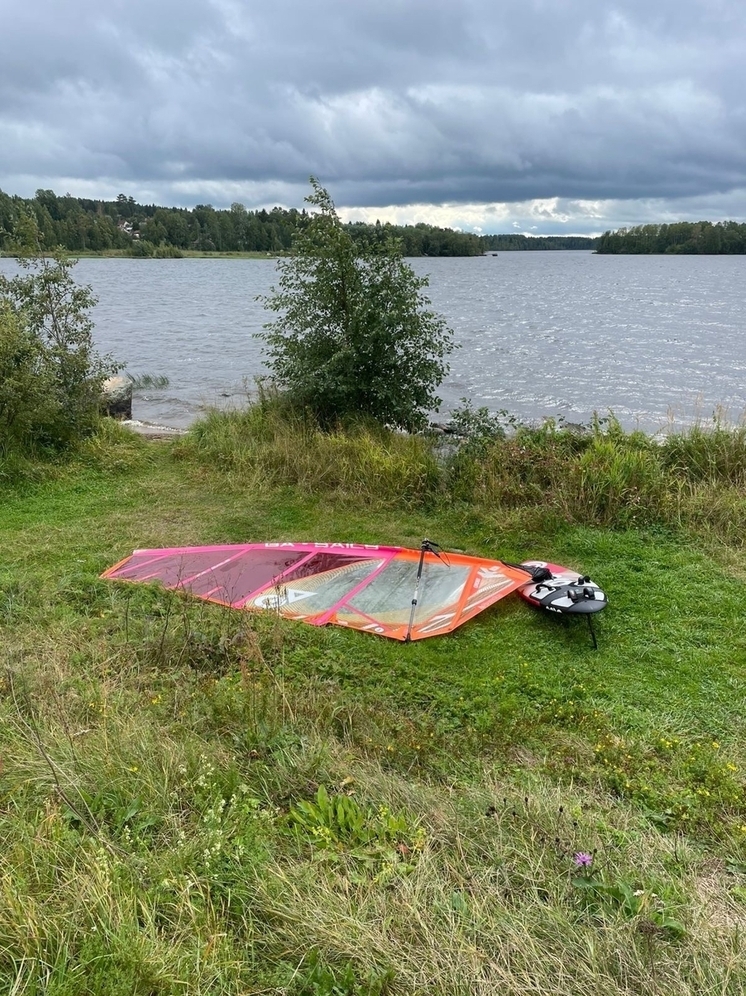 Виндсерферы Петрозаводска не хотят завершать сезон