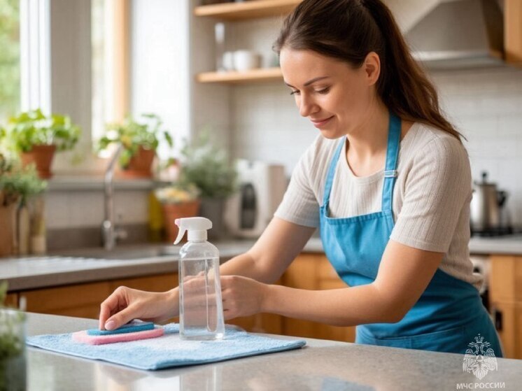 Как безопасно использовать бытовую химию во время уборки рассказали псковичам