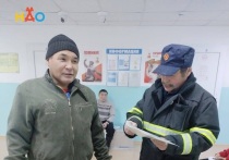 Противопожарный отряд НАО продолжает активную профилактическую работу с населением