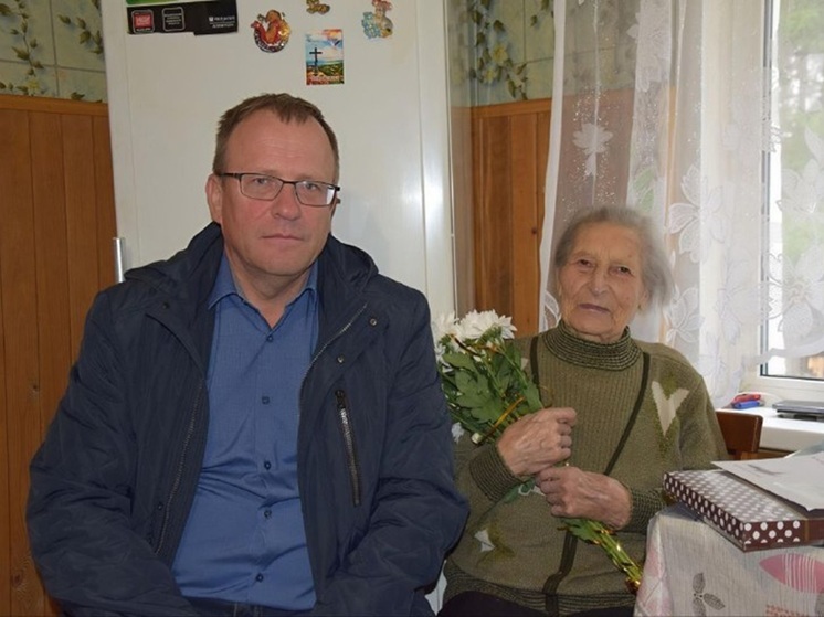 Ветеран труда из Опочецкого района отметила 95-летие