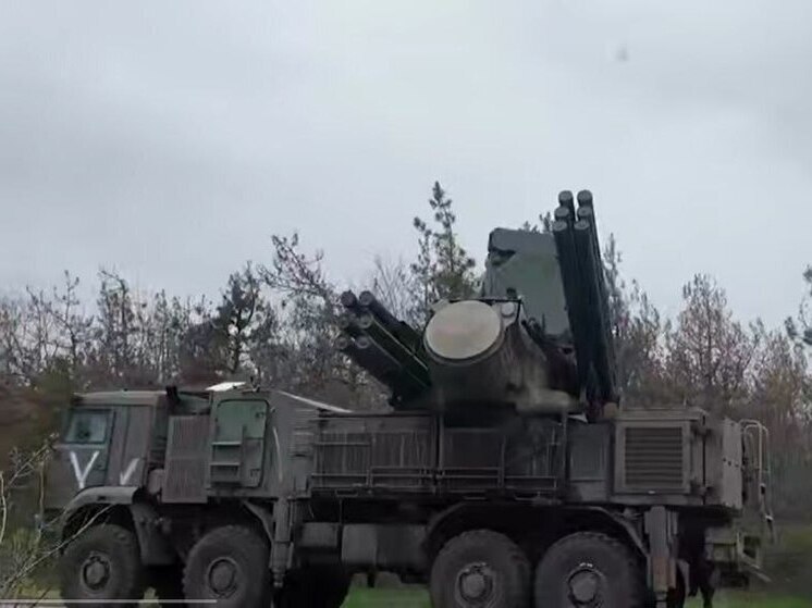 Русский «Панцирь» отражает воздушные атаки ВСУ в Запорожской области