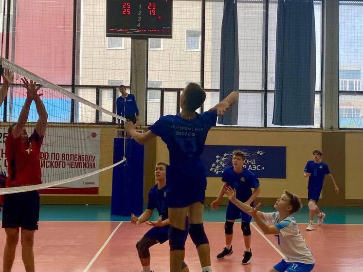 В Обнинске играют в юниорский волейбол