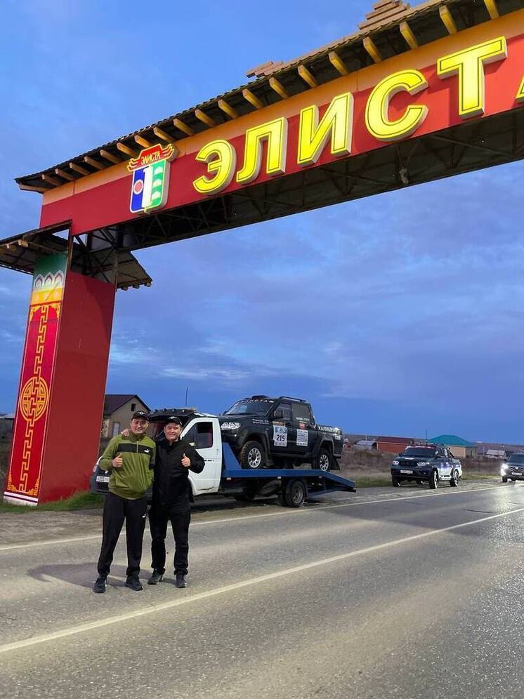 Калмыцкие гонщики на ралли-рейде «Тихий Дон»