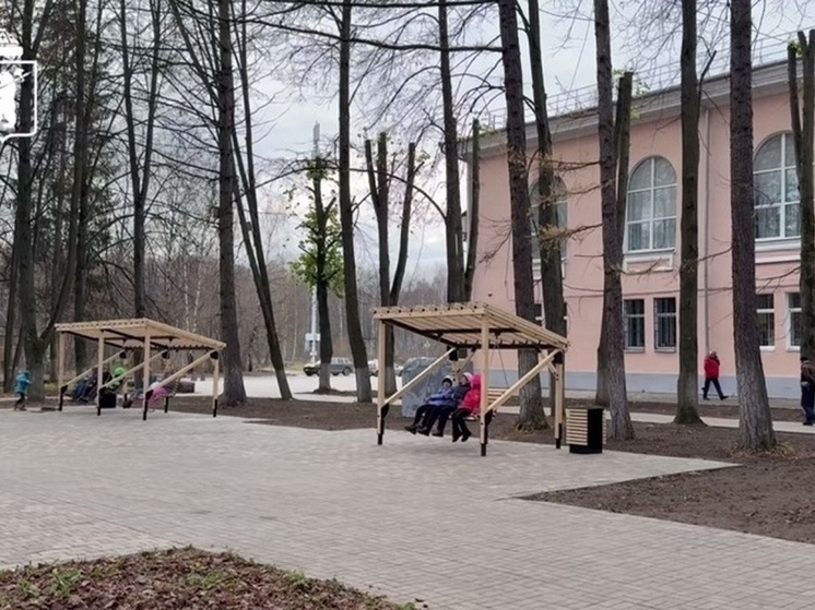 У ярославского ДК «Гамма» завершено благоустройство территории