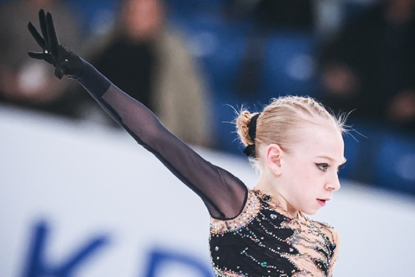 Школа Тутберидзе впереди: Двоеглазова первая после короткой программы в Красноярске