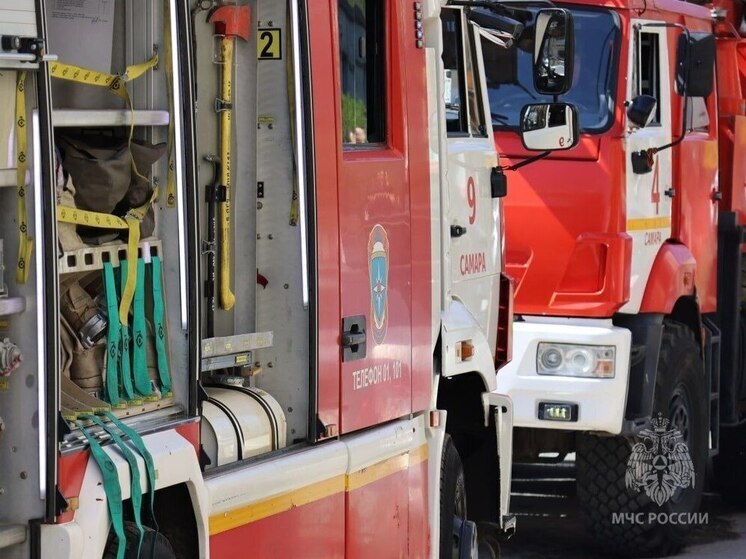 В Самарской области за день ликвидировали 7 пожаров и 4 ДТП