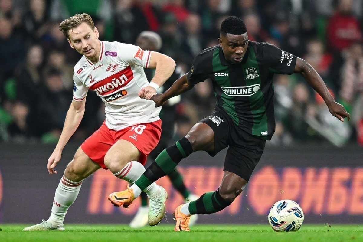 Гол, отменённый ВАР, два удаления и победа: драматичная победа "Краснодара" над "Спартаком"