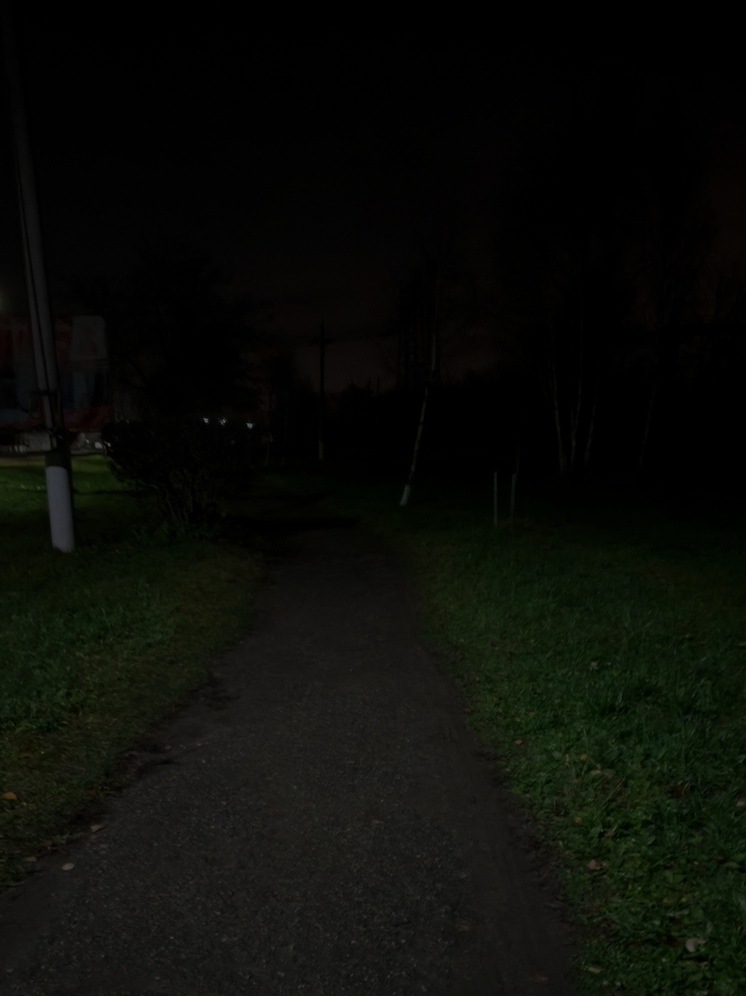 Жители Воротынска пожаловались на темноту