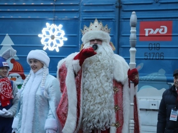 В Калужскую область прибудет поезд Деда Мороза