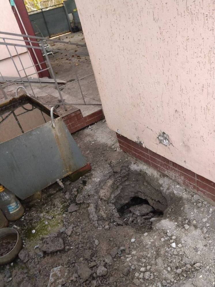 В Каховке на улице Цветочной обезвредили неразорвавшийся снаряд