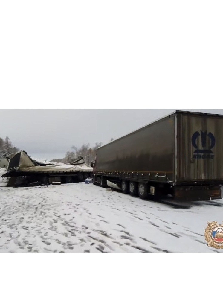 Смертельное ДТП с участием четырех грузовиков произошло на трассе «Сибирь» в Иркутской области