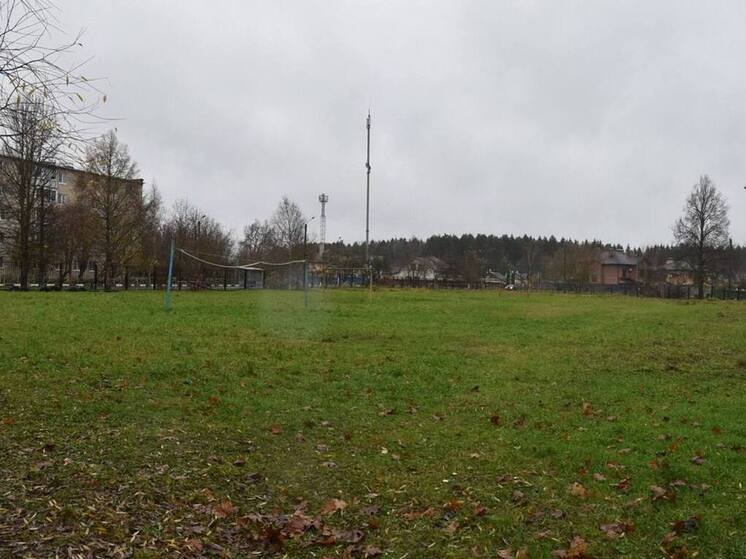 В Балабанове построят новое футбольное поле