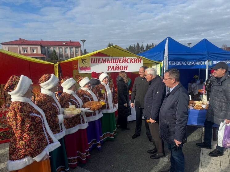 Пензенская область представила гастрономическое многообразие на Юбилейной площади