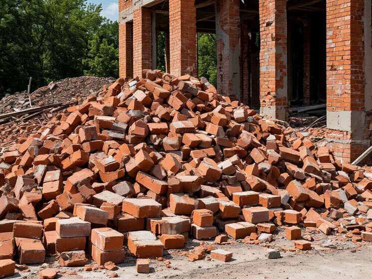 В Новосибирске начали снос здания бывшей больницы в центре города