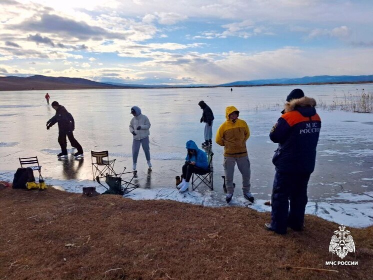 В Бурятии прошёл рейд из-за выхода людей на тонкий лёд