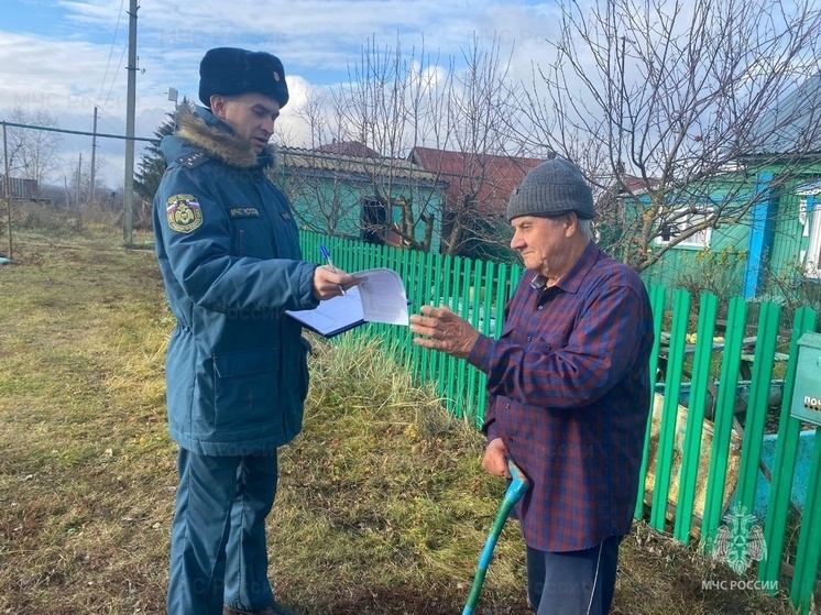 Пензенские спасатели наращивают профилактическую работу в жилом секторе