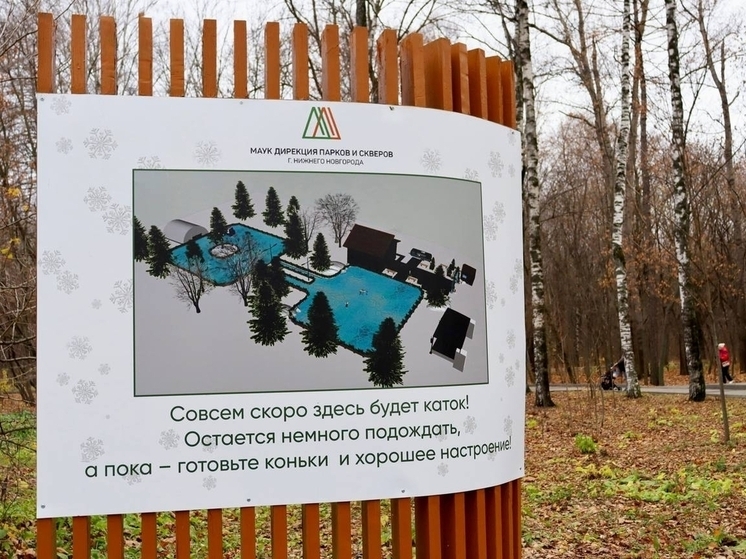 Покатаемся: нижегородские катки начали готовить к зиме