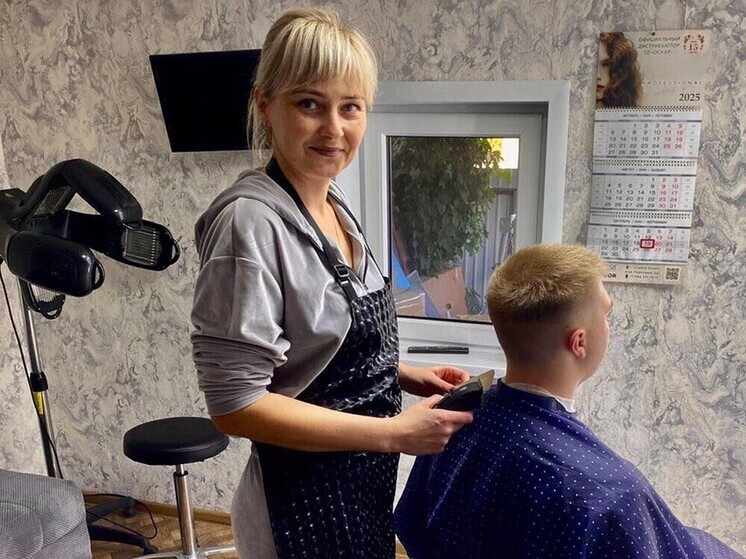 Белгородка открыла парикмахерский салон с помощью соцконтракта