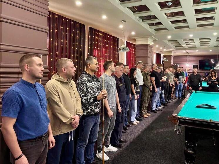 В Приамурье команда от следкома участвовала в турнире по русскому бильярду