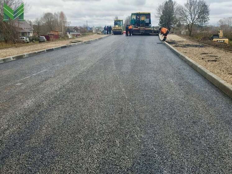 Мост через Клютому в Калужской области готовят к открытию