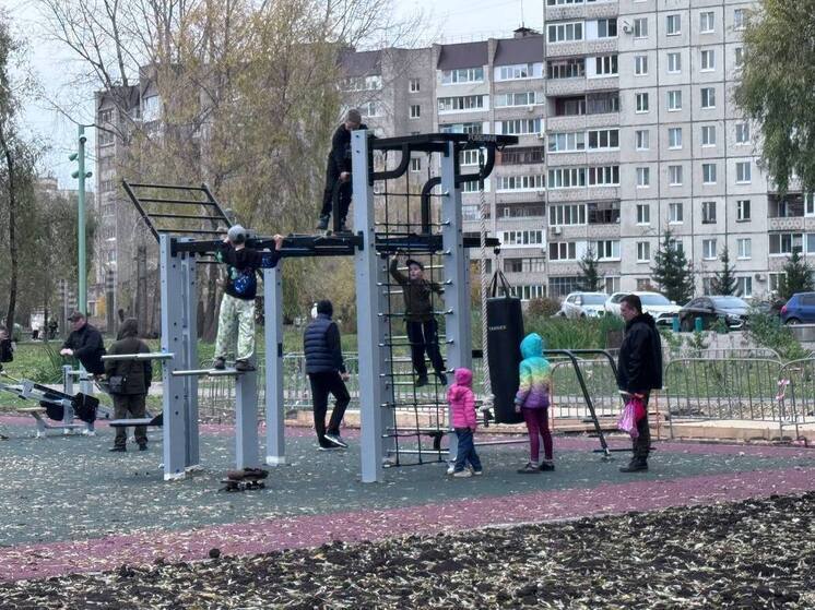 В Уфе появилось семь новых спортплощадок при поддержке Сбера