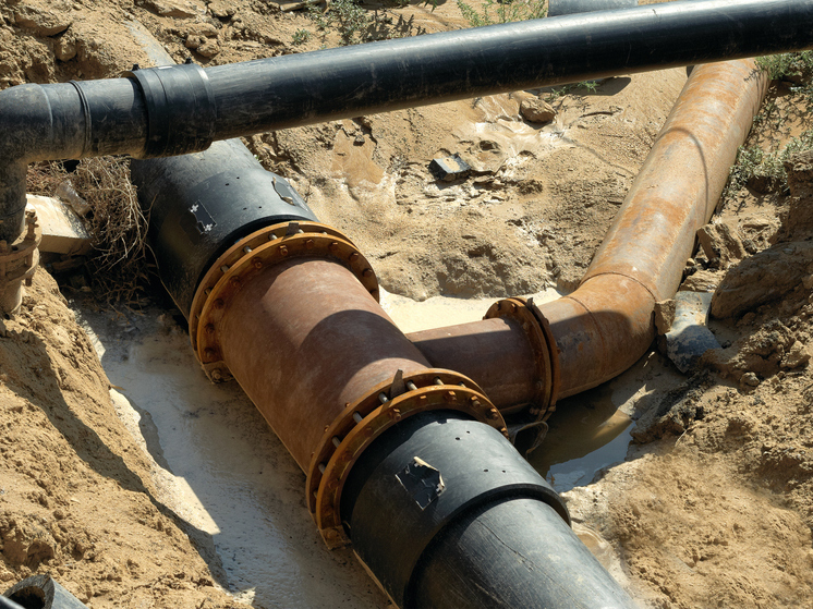 В Плесецке капитально отремонтировали 13,5 километра труб канализации