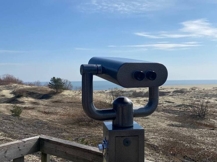 Для нужд Куршской косы планируют приобрести фронтальный погрузчик