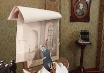 В Старой Руссе, где все дышит и живет Достоевским, и где на протяжении двух с половиной лет писатель работал над  «Братьями Карамазовыми»  и написал более половины романа,  где дома украшают муралы с изображением  героев его произведений, представили спектакль-инсталляцию «Николай Ставрогин