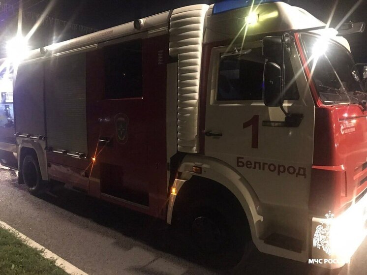 В Белгороде тушили пожар в мусоропроводе девятиэтажки