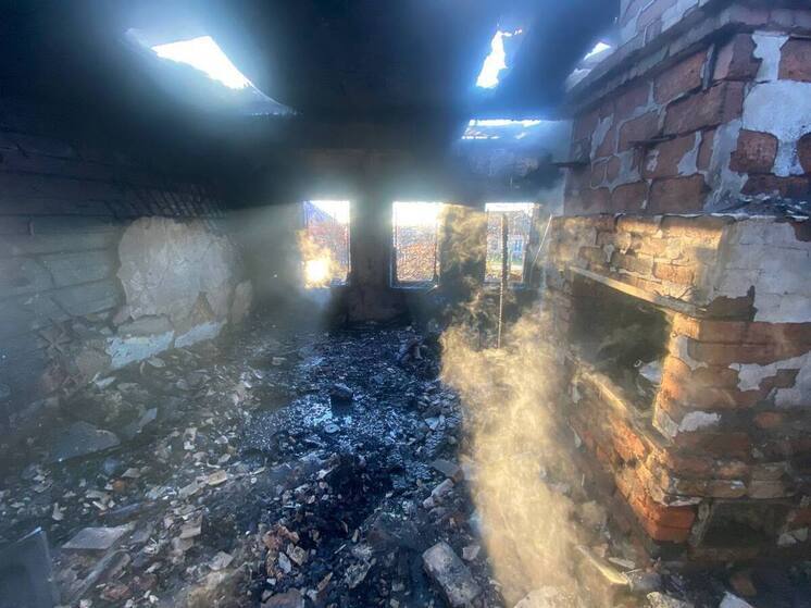 В Пензенской области следователи выясняют обстоятельства гибели мужчины при пожаре в Лунино