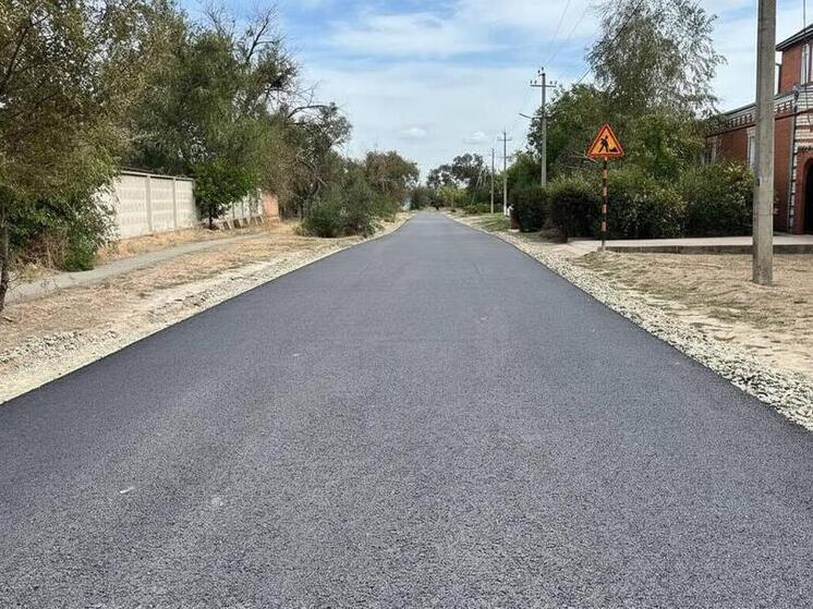 В Апанасенковском округе Ставрополья отремонтировали 1,8 км дорог