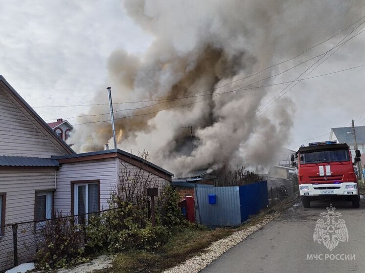 Двое пензенцев погибли при пожаре на проезде Щербакова