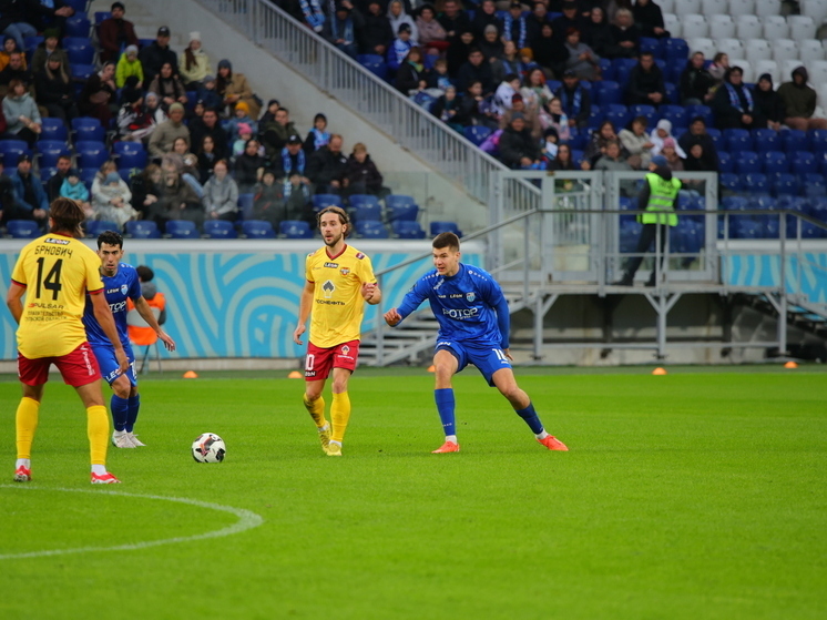 Волгоградский «Ротор» уступил тульскому «Арсеналу» со счетом 1:2