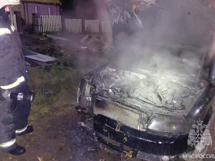 В выходные дни в Ивановской области продолжили гореть автомобили