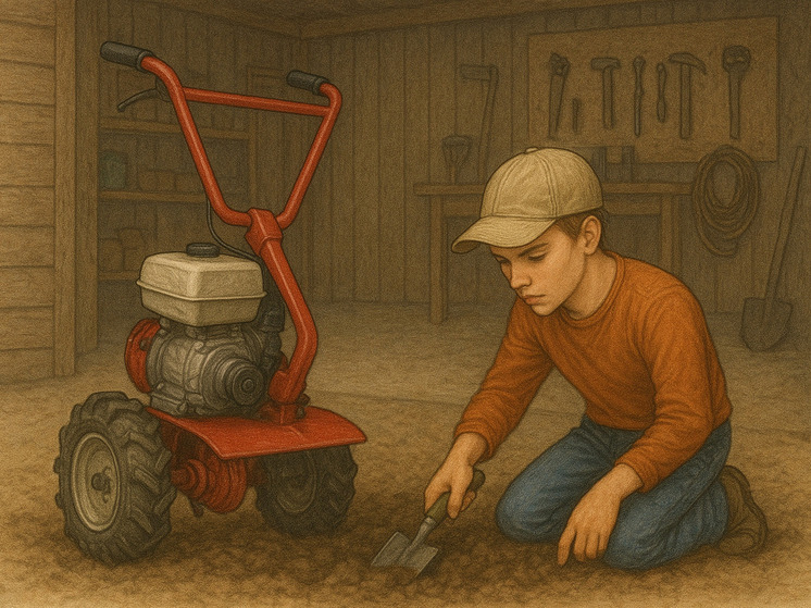 Стали известны подробности несчастного случая в Хорьково, где парня насмерть придавило мотоблоком