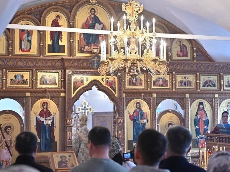 В Бурятии освятили обновленный Сретенский храм