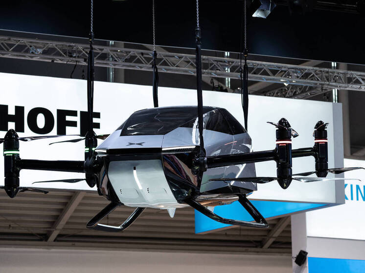 XPeng запустила пробное производство летающих автомобилей в Китае