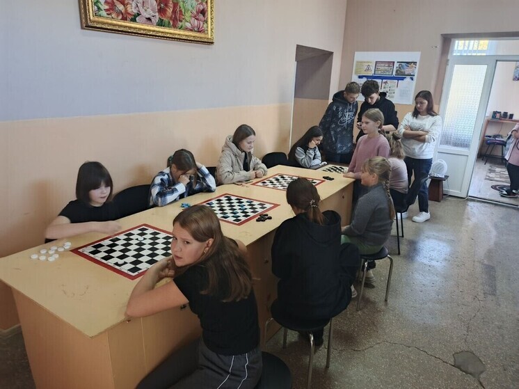 В Новопокровке прошел шашечный турнир ко Дню народного единства