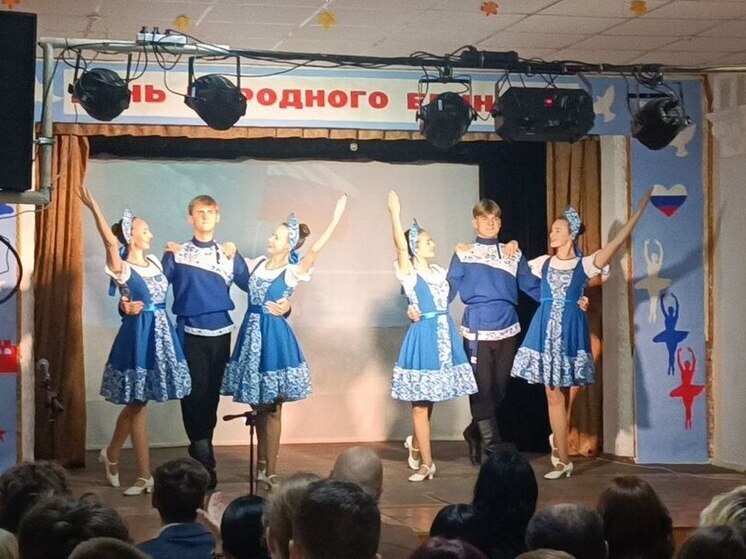 В колледже культуры Мелитополя прошёл концерт ко Дню народного единства