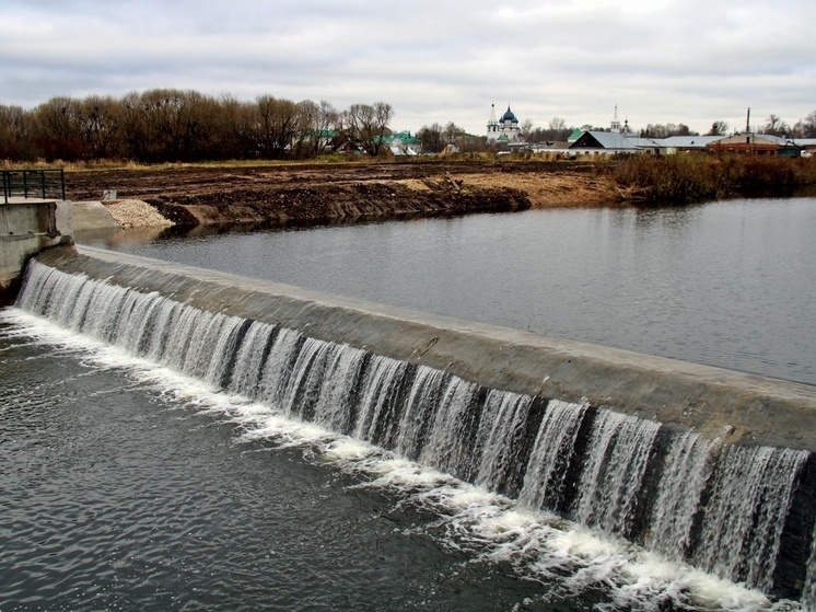 Историческая плотина в Суздале, наконец, отремонтирована