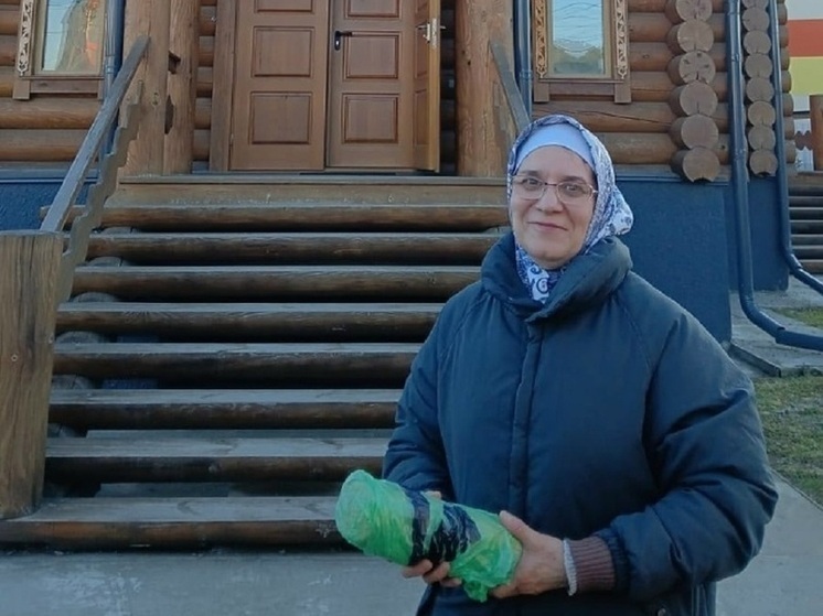 Хакасская отшельница Агафья Лыкова будет зимовать с новой помощницей