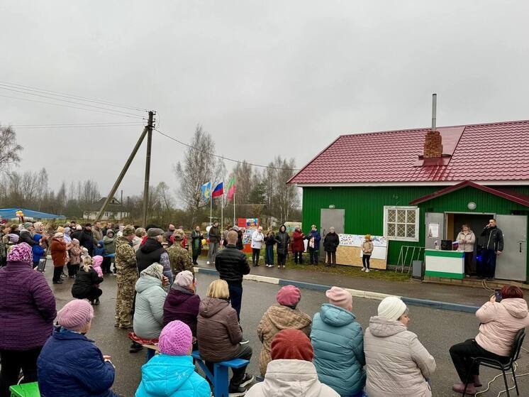 День народного единства отметили в великолукской деревне