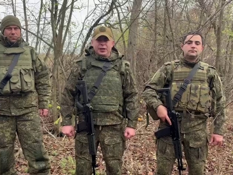 Калужане получают поздравления от бойцов из зоны СВО