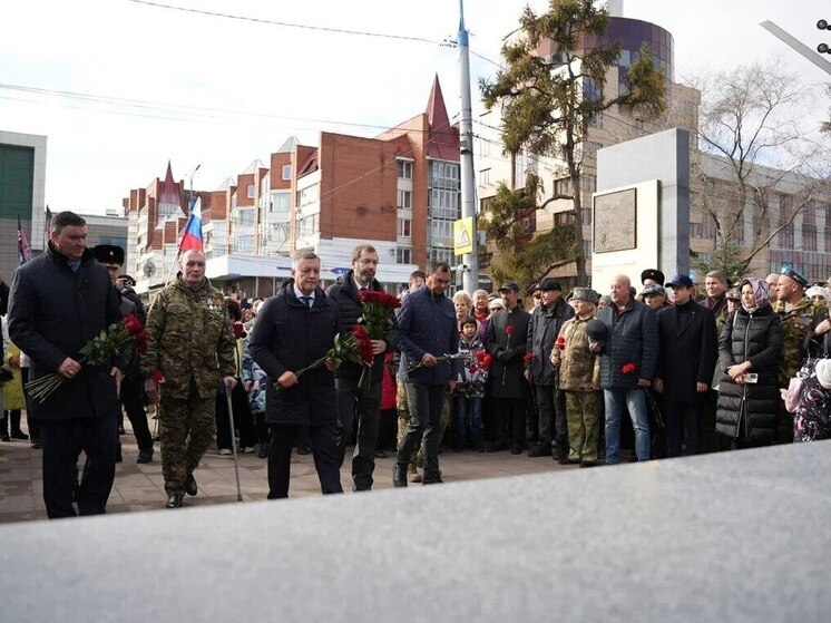 Аллею Памяти открыли в Иркутске