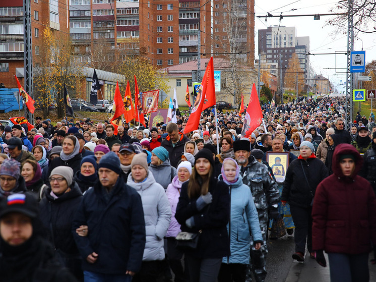 Крестный ход завершился в Петрозаводске