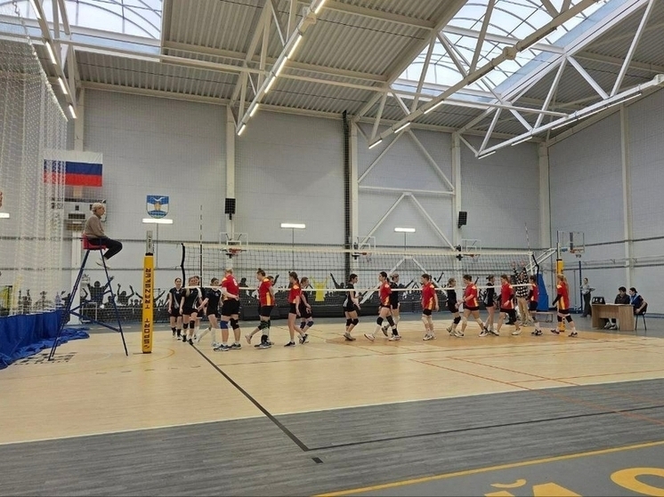 Калининградские студентки поборолись за победу на соревнованиях по волейболу