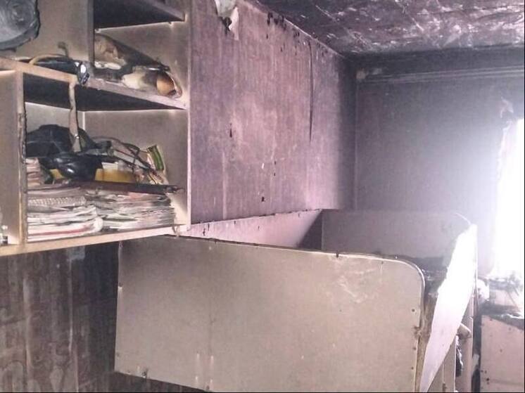 На пожаре в Марксе погиб ребёнок