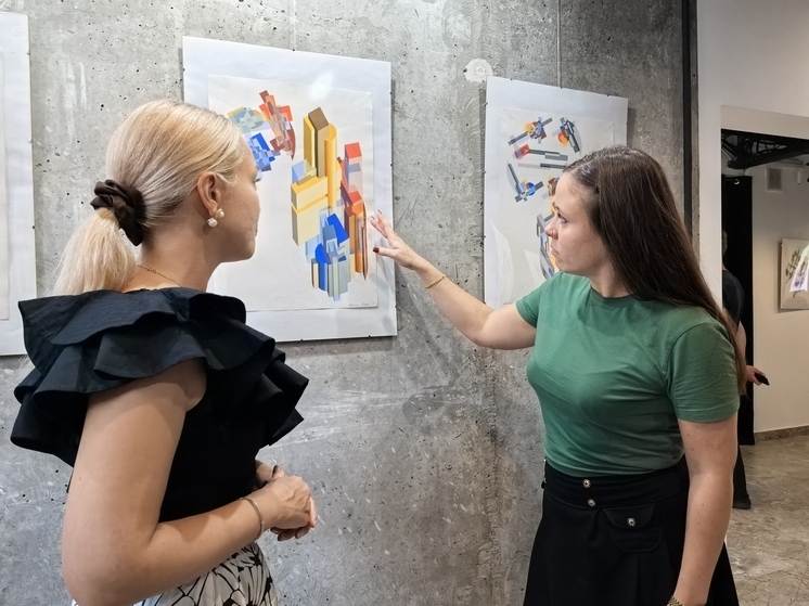 В Самаре открылась выставка архитектора Ольги Ильиной «Архитектурная композиция»